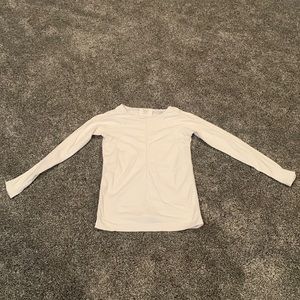 Athlete White compression shirt